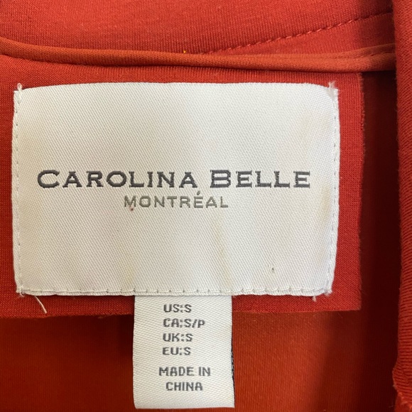 Red overcoat jacket - Picture 3 of 5